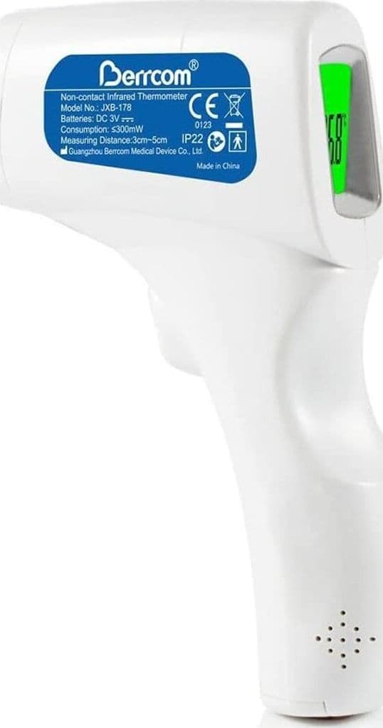 Termometro infrarossi misurazione temperatura corporea senza contatto Berrcom JXB-178 in Termometri 85cento.it - Potenza, commercioVirtuoso.it