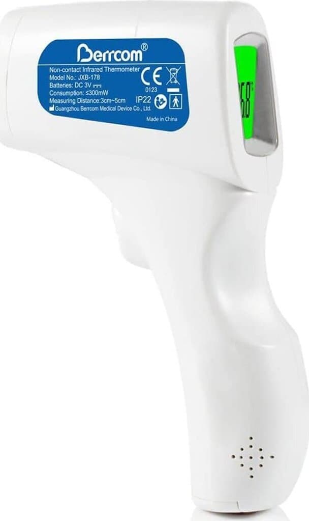 Termometro infrarossi misurazione temperatura corporea senza contatto Berrcom JXB-178 in Termometri 85cento.it - Potenza, commercioVirtuoso.it