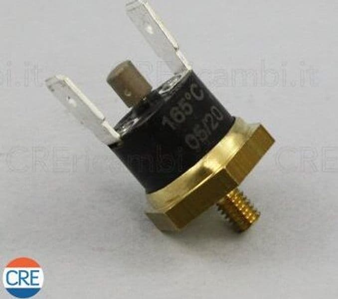 Termostato-Attacco-a-Vite-Bimetallo-165°C-NC-per-PL042,-PL41,-PL60,-PL61,-PL62