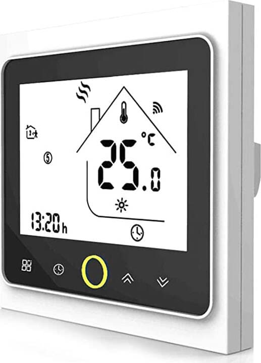 Termostato Wifi Smart Programmabile Con Alexa Termostato Wifi Intelligente Riscaldamento Elettrico Con Amazon Alexa Google Home Cronotermostato Da Parete per Controllo Temperatura, Termostato Smart Programmabile Fai da te/Prodotti per la costruzione/Riscaldamento e raffreddamento/Termostati e accessori/Termostati BBuy - Battipaglia, Commerciovirtuoso.it