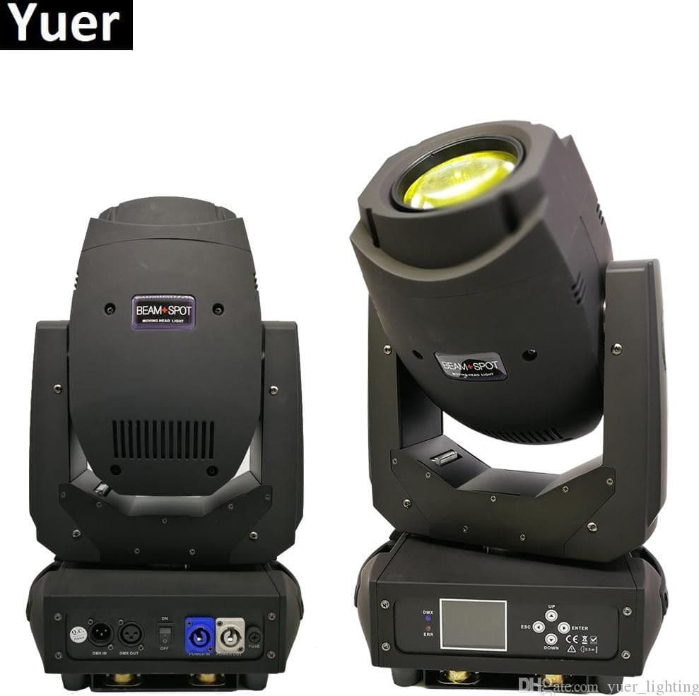 Testa-Mobile-Moving-Head-Led-2-In-1-Beam-Spot-Led-200-Watt-Luci-Per-Discoteche