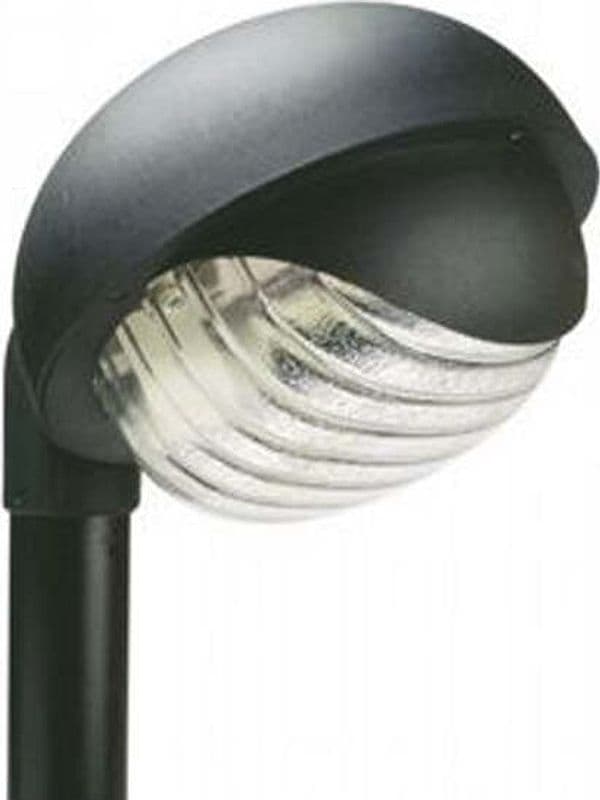 Testa-Palo-Da-Esterno-Residence-In-Termoplastico-Nero-E-Vetro-Tondo-Residence