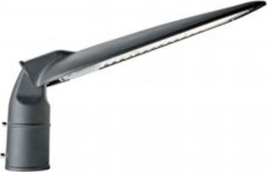 Testa-Palo-Da-Esterno-Tennis-Alluminio-E-Termoplastica-Grigio-Led-100W-4000K