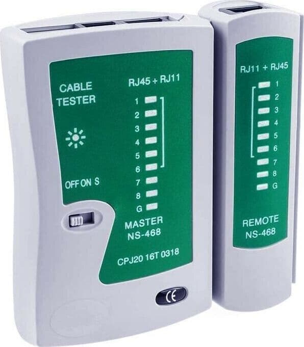 Tester-Cavi-Di-Rete-Lan-Rj45-Rj11-Rj12-Cat-5-Usb-Ethernet-Telefono-Network-Each