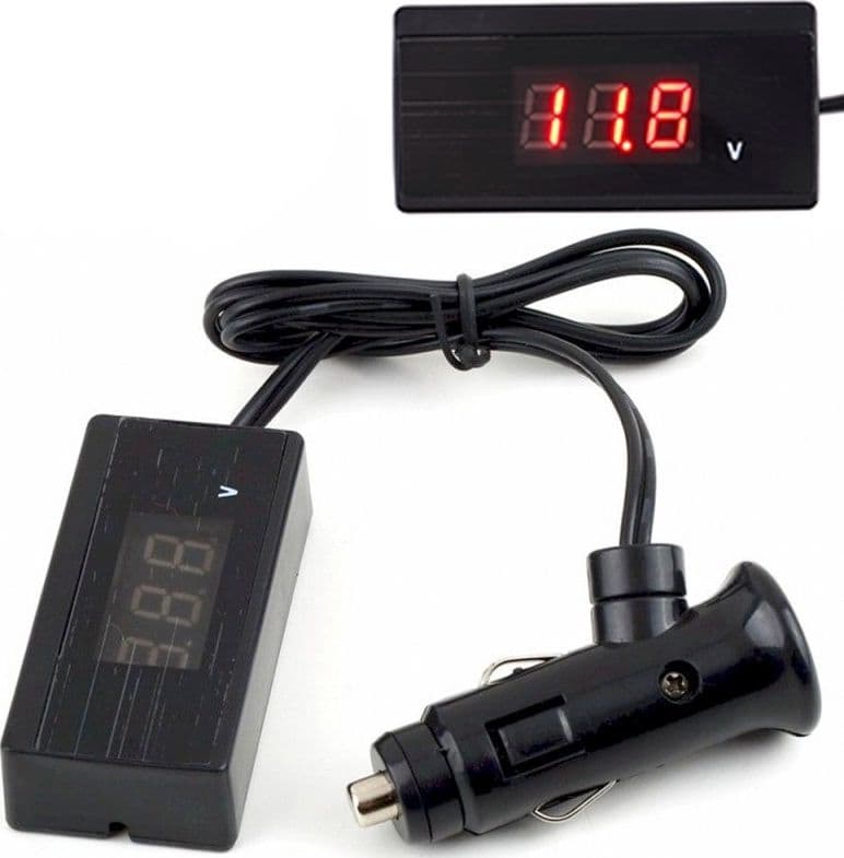 TESTER DIGITALE TENSIONE BATTERIA AUTO CAMPER MOTO LUCE LED VOLTIMETRO VOLTMETRO Auto e Moto/Attrezzi per veicoli/Attrezzi per batteria/Indicatori di stato della batteria Trade Shop italia - Napoli, Commerciovirtuoso.it