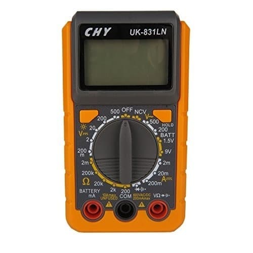 TESTER MULTIMETRO DIGITALE LCD CON PUNTALI RILEVATORE AMPERE UK-831LN Fai da te/Materiale elettrico/Attrezzi e tester/Multimetri Trade Shop italia - Napoli, Commerciovirtuoso.it