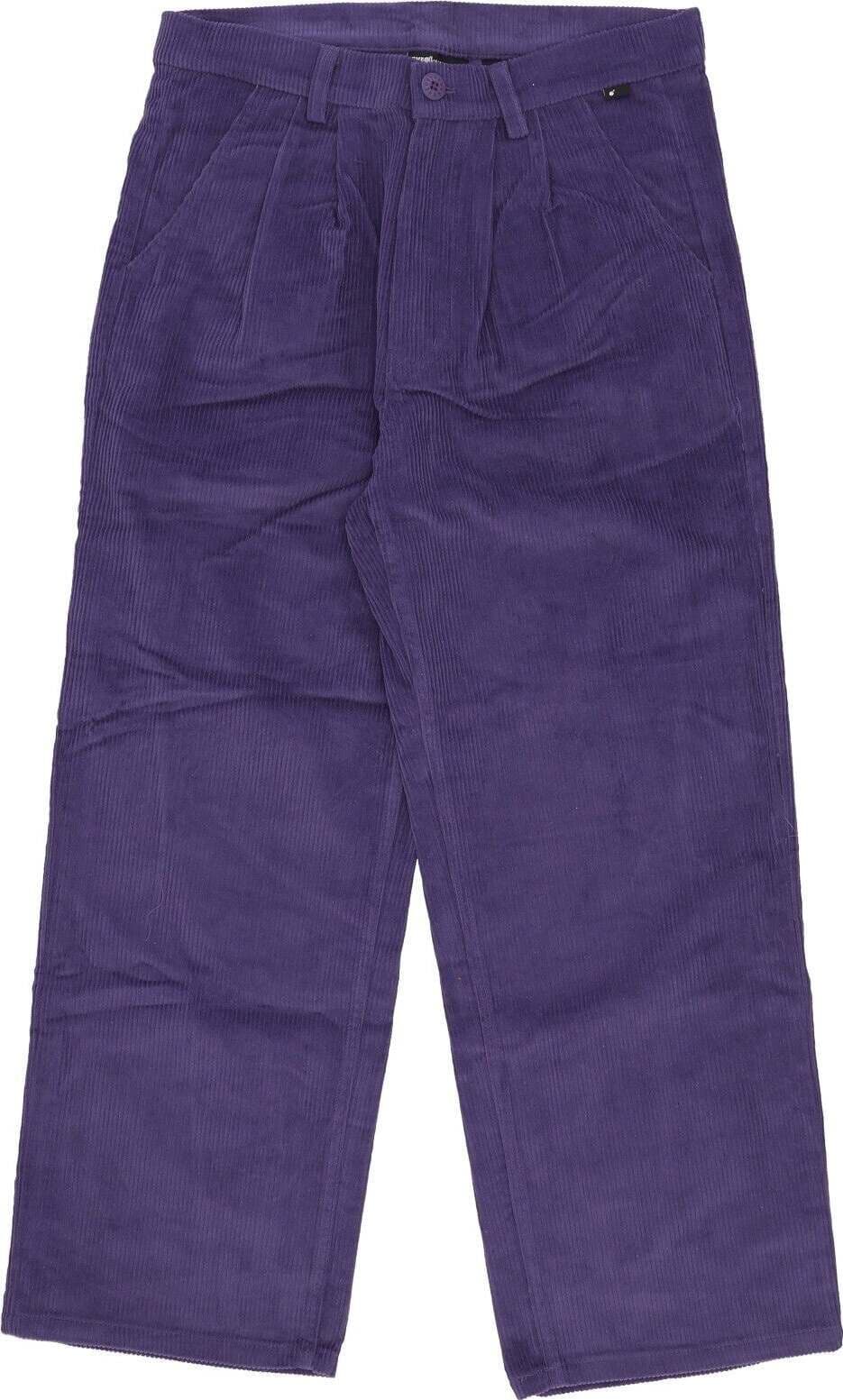 THE-HUNDREDS-Pantalone-Lungo-Uomo-Cord-Pant-Dusty-Purple-da-uomo