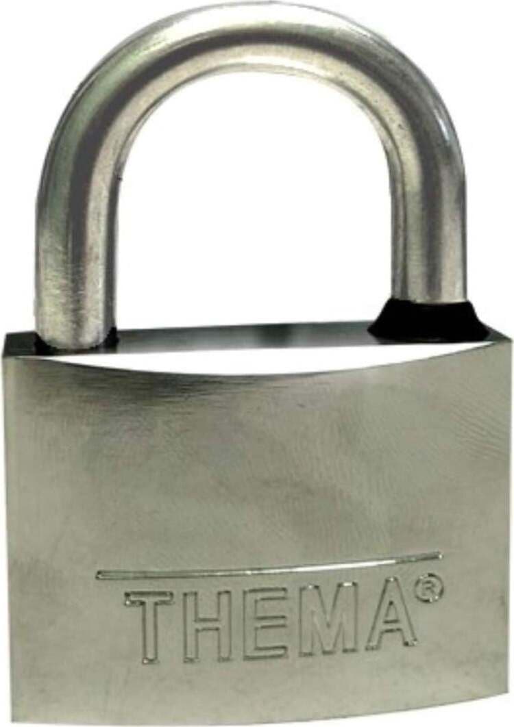 THEMA---LUCCHETTO-MARINO-CROMATO-ARCO-NORMALE-30MM