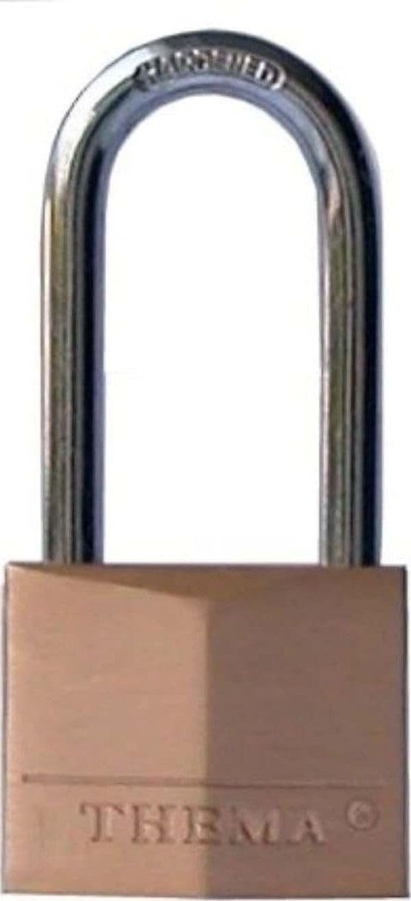 THEMA---LUCCHETTO-OTTONE-SFACCETATO-AD-ARCO-EXTRA-LUNGO-MM.40
