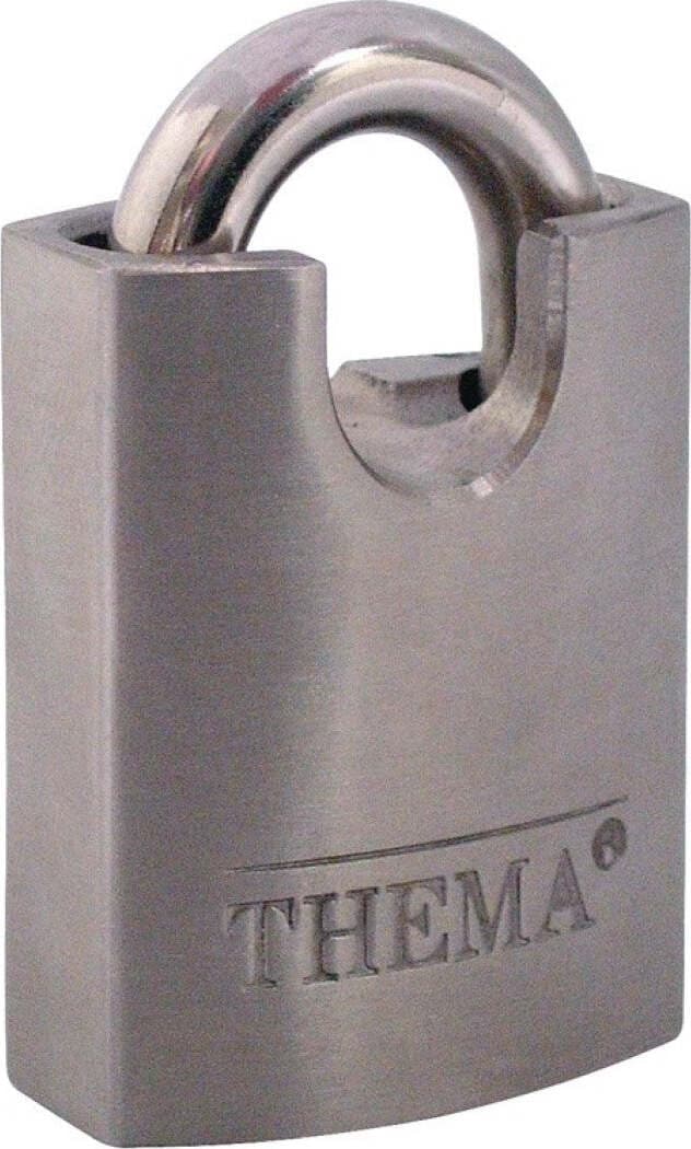 THEMA---LUCCHETTO-PLACCATO-CROMO-ARCO-IN-ACCIAIO-PROTETTO-MM-60***