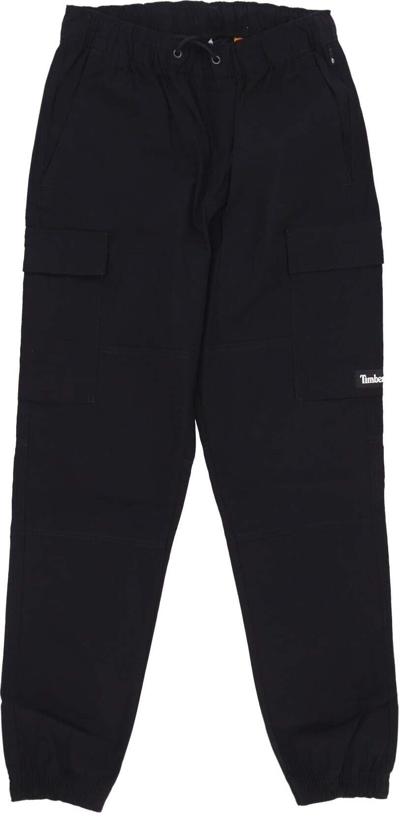 TIMBERLAND-Pantalone-Lungo-Uomo-Cargo-Ripstop-Pant-Black-da-uomo