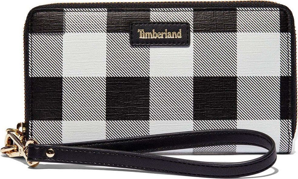 Timberland Pochette Portafoglio Zip Around Nero/Bianco Moda/Valigie borse e accessori da viaggio/Accessori/Portachiavi ad anello e catena/Donna Scontolo.net - Potenza, Commerciovirtuoso.it