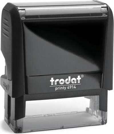 Timbro Original Printy 4.0 4914 - autoinchiostrante - personalizzabile - 64x26 mm - 7 righe - Trodat Cancelleria e prodotti per ufficio/Archivio ufficio e accessori per scrivania/Etichette divisori per schedario e timbri/Timbri e materiali per timbri/Timbri Eurocartuccia - Pavullo, Commerciovirtuoso.it
