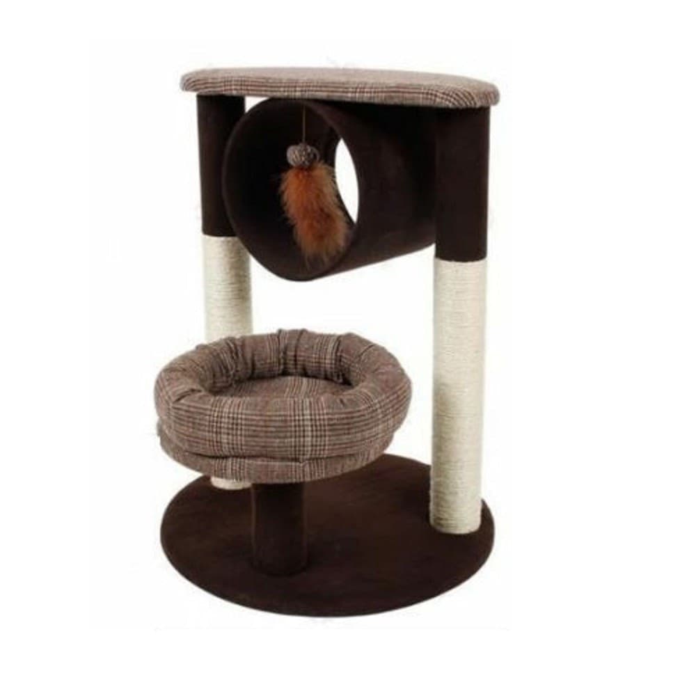 Tiragraffi A 2 Alberi Per Gatti Robusto 2 Basi Per Il Riposo Tunnel Gioco Gatto Prodotti per animali > Prodotti per Gatti > Tiragraffi Trade Shop italia - Napoli, Commerciovirtuoso.it