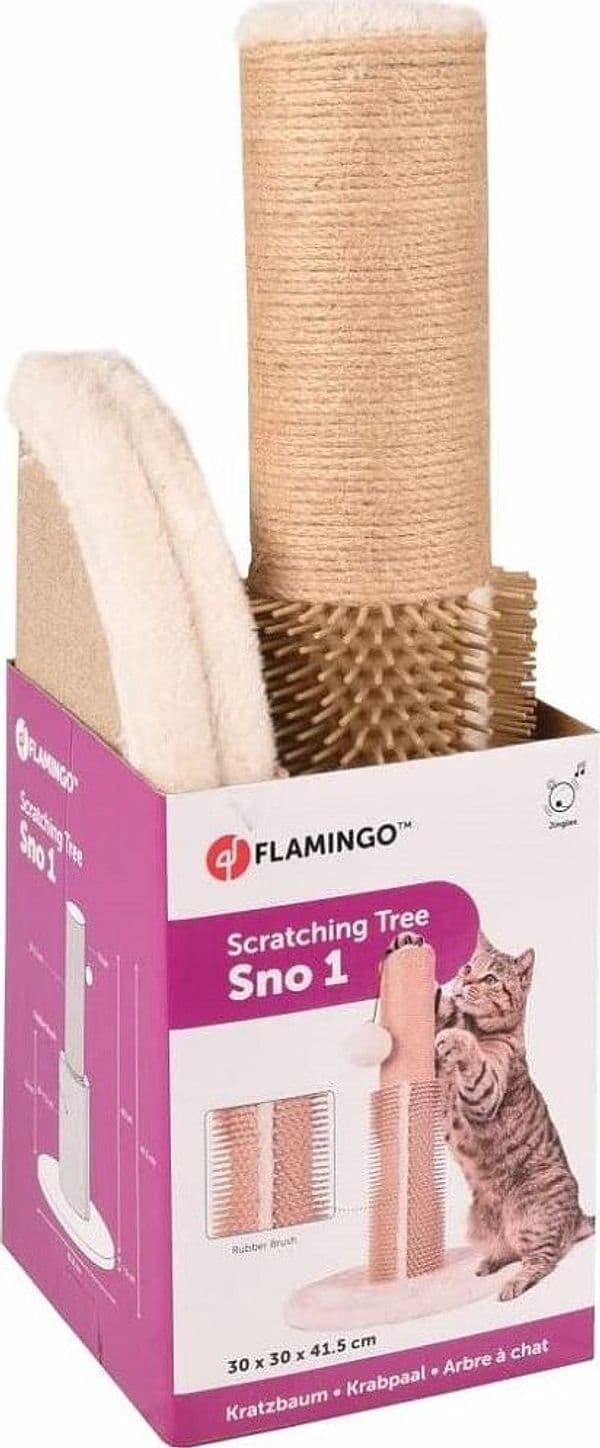 Tiragraffi Gatti Arbre A Chat Sno 1 30 X 30 X 41.5 Cm Con Pallina Spazzole Gomma Prodotti per animali > Prodotti per Gatti > Tiragraffi Trade Shop italia - Napoli, Commerciovirtuoso.it