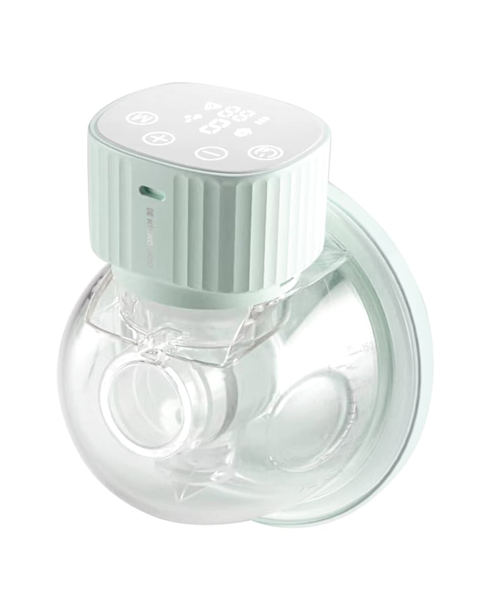 Tiralatte-Kikkaboo-Noa-Elettrico-Indossabile-Mint