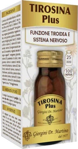 TIROSINA-PLUS-integratore-alimentare-100-pastiglie-Dr.-Giorgini