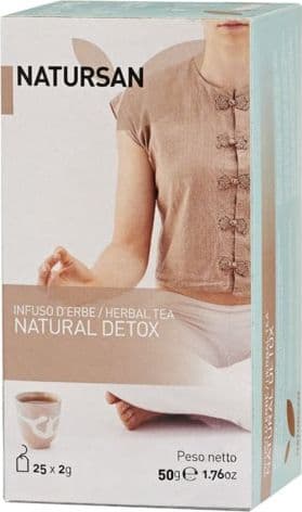 Tisana Natural Detox in bustina Alimentari e cura della casa/Caffè tè e bevande/Tè e tisane/Infusi e tisane alle erbe MariTea bottega del Tè - Lodi, Commerciovirtuoso.it