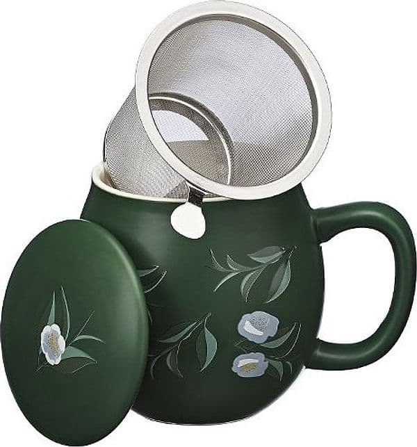 Tisaniera Camelia Verde Bosco Casa e cucina/Tè e caffè/Teiere con infusore MariTea bottega del Tè - Lodi, Commerciovirtuoso.it