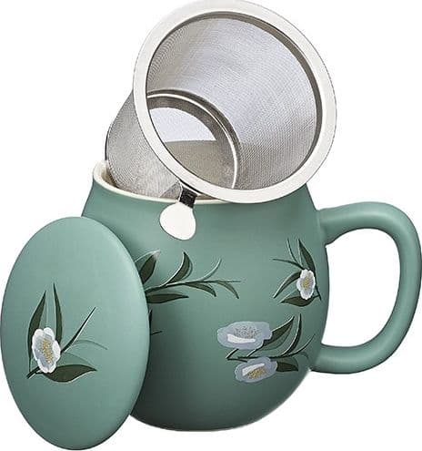 Tisaniera Camelia Verde Celadon Casa e cucina/Tè e caffè/Teiere con infusore MariTea bottega del Tè - Lodi, Commerciovirtuoso.it