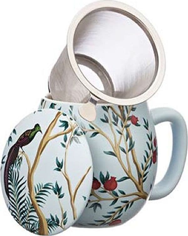 Tisaniera Jungle Azzurra-Paradisea Casa e cucina/Tè e caffè/Teiere con infusore MariTea bottega del Tè - Lodi, Commerciovirtuoso.it
