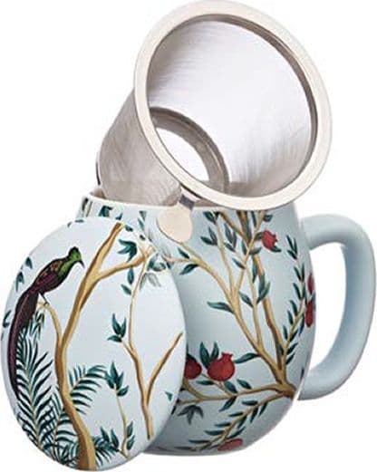 Tisaniera Jungle Azzurra-Paradisea Casa e cucina/Tè e caffè/Teiere con infusore MariTea bottega del Tè - Lodi, Commerciovirtuoso.it
