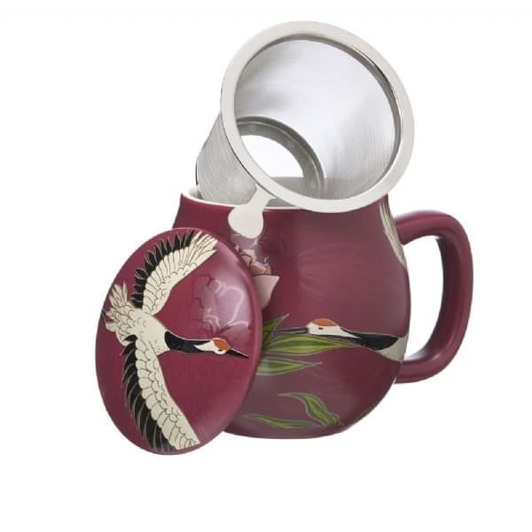Tisaniera Kimono Viola-Prugna Casa e cucina/Tè e caffè/Teiere con infusore MariTea bottega del Tè - Lodi, Commerciovirtuoso.it