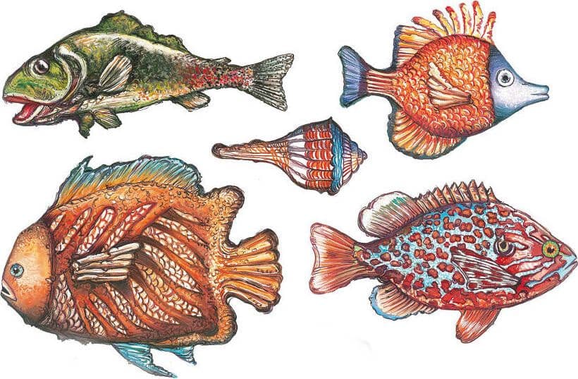TO-DO---CARTA-DECOUPAGE-MINI-SOFT-PAPER-COLOURFUL-FISHES-1-25X35CM