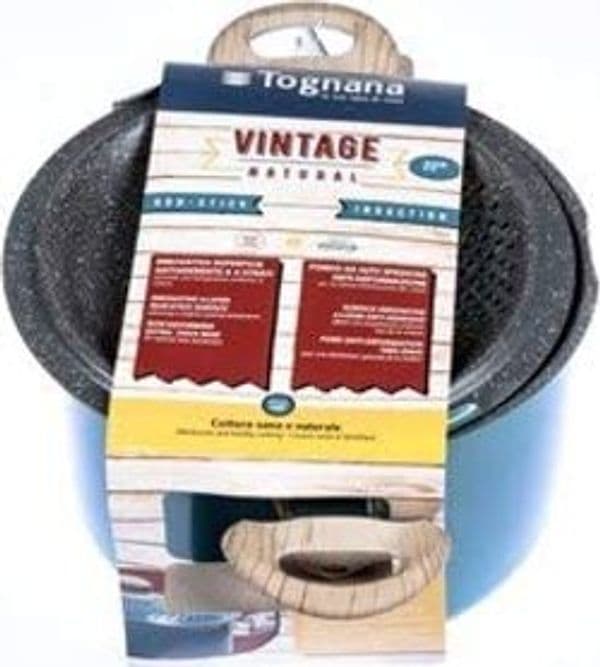 TOGNANA---PASTA-POT-CON-COPERCHIO-FORATO-LINEA-VINTAGE-22CM