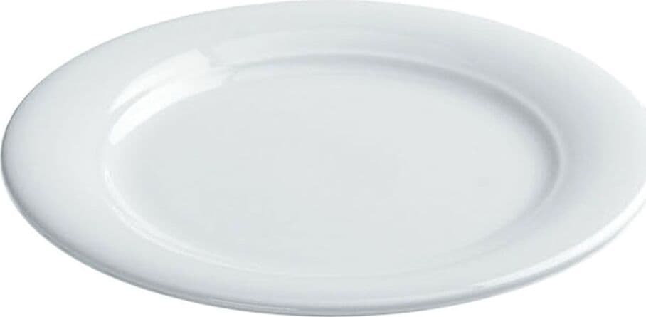 TOGNANA---PIATTO-IN-PORCELLANA-PIANO-26-CM-LINEA-THEOREMA-BIANCO