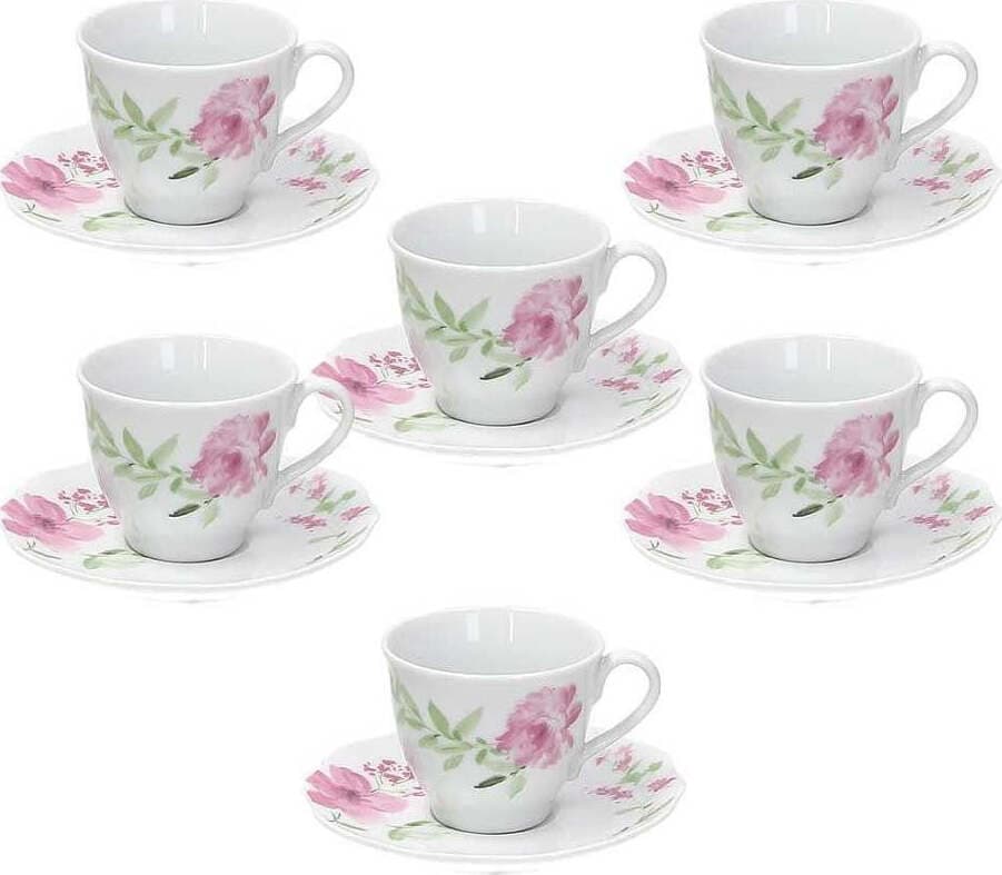 Tognana-Set-tazzine-caffè-Wildrose-con-piattino