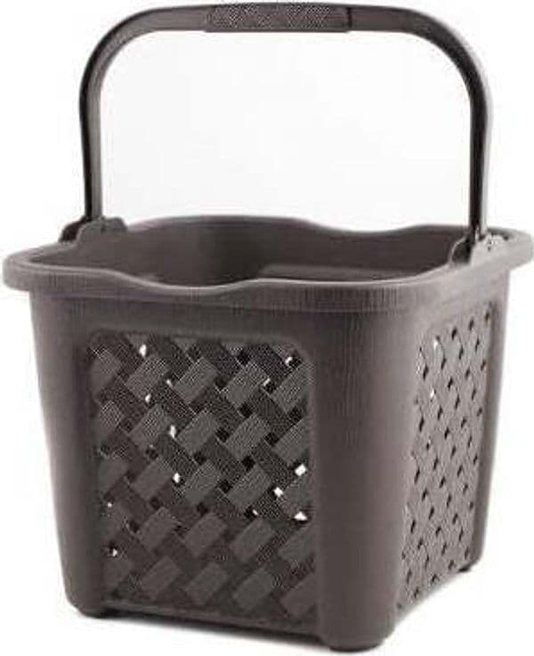 Tontarelli Cesta Biancheria Arianna con Manico lt25 wengè Casa e cucina/Organizzazione interni/Organizzazione lavanderia/Ceste per la biancheria Scontolo.net - Potenza, Commerciovirtuoso.it