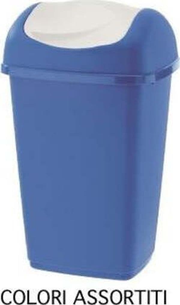 TONTARELLI-Pattumiera-Coperchio-basculante-GRACE-assortito-50L