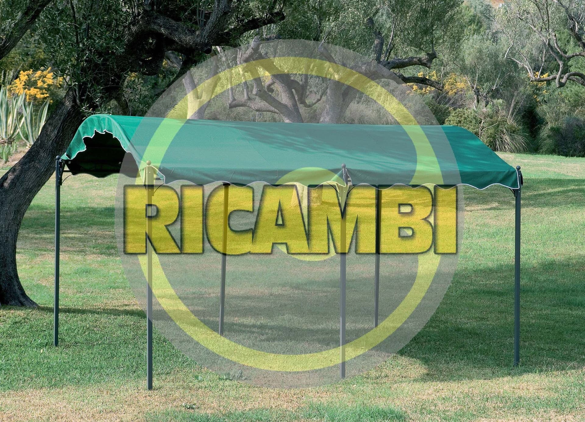 Top Copertura per Gazebo Carport Verde Ricambio Giardino e giardinaggio/Arredamento da giardino e accessori/Ombrelloni tende e tettucci parasole/Tende protettive Ferus - Montoro, Commerciovirtuoso.it