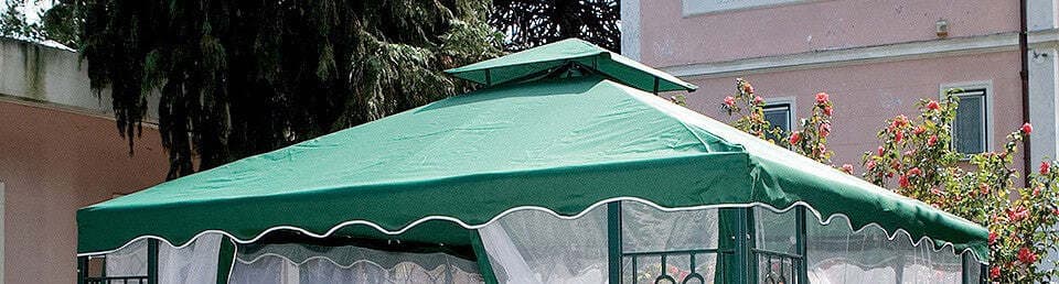 TOP COPERTURA X GAZEBO YF-3137R BIANCO Giardino e giardinaggio/Arredamento da giardino e accessori/Coperture per mobili da giardino/Coperture per ombrelloni Ferus - Montoro, Commerciovirtuoso.it