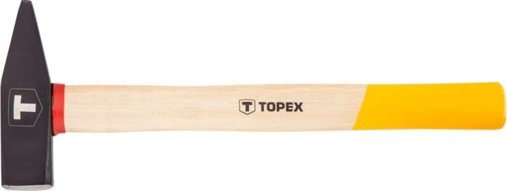 TOPEX---1kg---MARTELLO-DA-FABBRO---CON-MANICO-IN-LEGNO