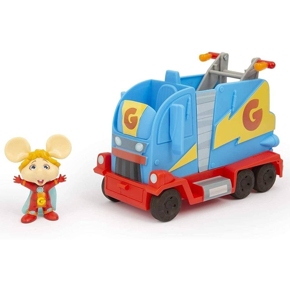 TOPO GIGIO VEICOLO CAMION G-BUS CON PERSONAGGIO ESCLUSIVO GIOCATTOLO BAMBINI