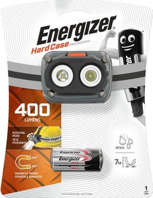 Torcia Hardcase Professional Magnetic Headlight - Energizer Fai da te/Sicurezza e protezione/Torce/Torce elettriche portatili (standard) Eurocartuccia - Pavullo, Commerciovirtuoso.it