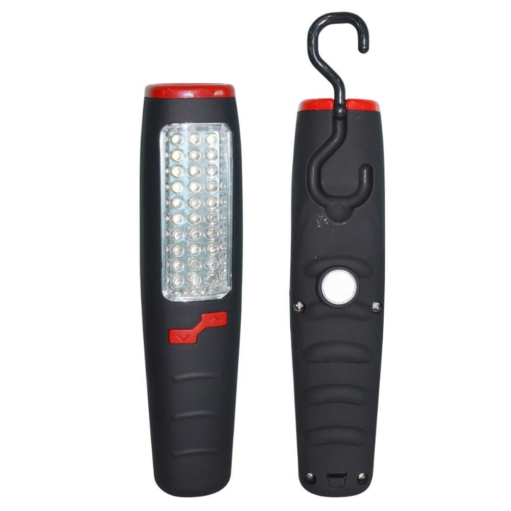 TORCIA LAMPADA CALAMITA GANCIO 37 LED 30 LED + 7 LED PER CASA AUTO UFFICIO Illuminazione/Illuminazione per interni/Lampade/Lampade da lavoro Trade Shop italia - Napoli, Commerciovirtuoso.it