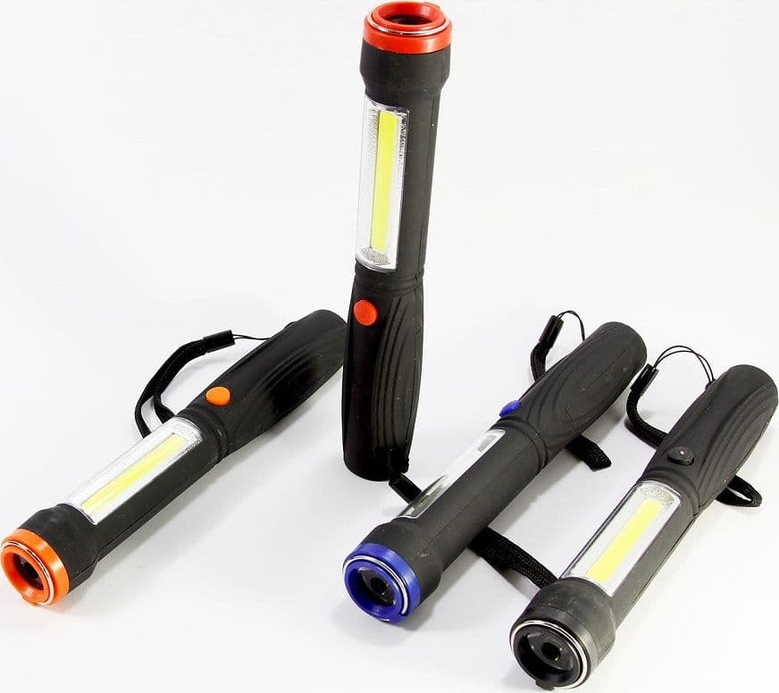 Torcia Lampada Calamita Strip Led 1 Led Cob Light Luce Bianca Calamita Casa, arredamento e bricolage > Bricolage e fai da te > Torce Trade Shop italia - Napoli, Commerciovirtuoso.it