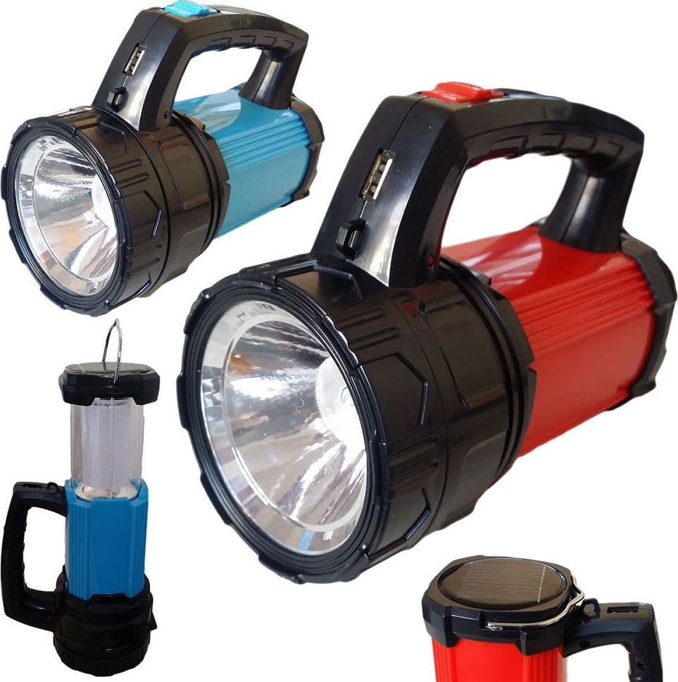 Torcia Lanterna Lampada Led Ricaricabile 1 Led + 16 Smd Con Pannello Solare Usb Casa, arredamento e bricolage > Bricolage e fai da te > Torce Trade Shop italia - Napoli, Commerciovirtuoso.it