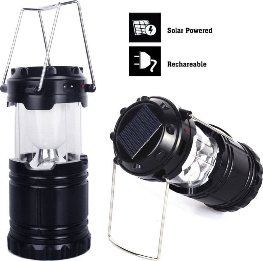 Torcia Lanterna Portatile Led Campeggio Luce Bianca Emergenza Ricaricabil Solare Fai da te/Sicurezza e protezione/Torce/Torce-lanterne Trade Shop italia - Napoli, Commerciovirtuoso.it