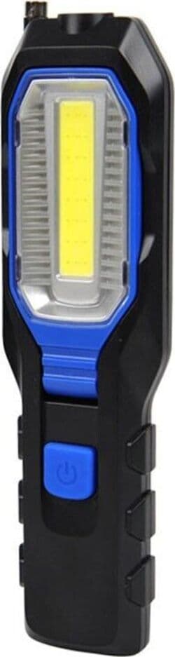 Torcia-Led-Cob-Luce-Bianca-Ricaricabile-Lampada-Da-Lavoro-Officina-Calamita-Kovalmax