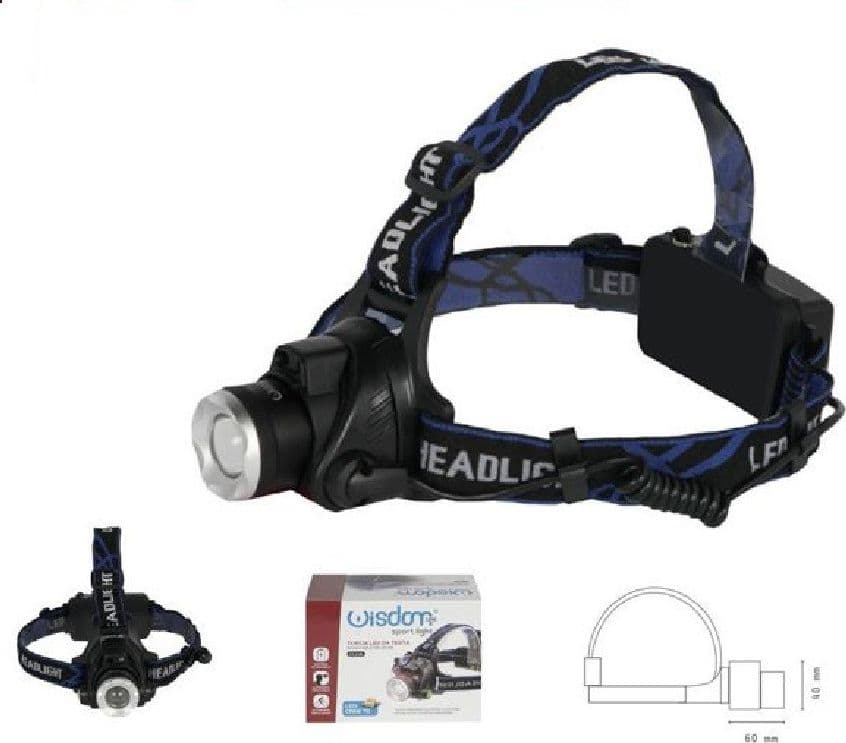 Torcia Led Da Testa Frontale Ricaricabile Induzione Cree T6 Regolabile Dt-2169 Fai da te/Sicurezza e protezione/Torce/Lampade da testa Trade Shop italia - Napoli, Commerciovirtuoso.it
