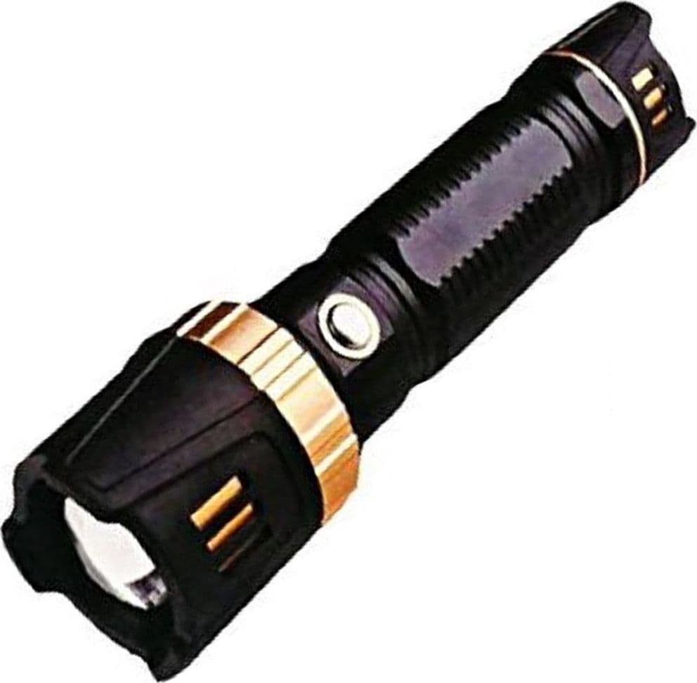 TORCIA LED ELETTRICA RICARICABILE ALTA POTENZA MARTELLETTO ROMPI VETRO AUTO CASA Fai da te/Sicurezza e protezione/Torce/Torce elettriche portatili (standard) Trade Shop italia - Napoli, Commerciovirtuoso.it