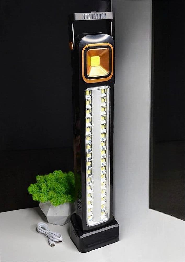 TORCIA PORTATILE LAMPADA DI EMERGENZA RICARICABILE USB A CARICA SOLARE 32 LED in Torce elettriche portatili (standard) Trade Shop italia - Napoli, commercioVirtuoso.it