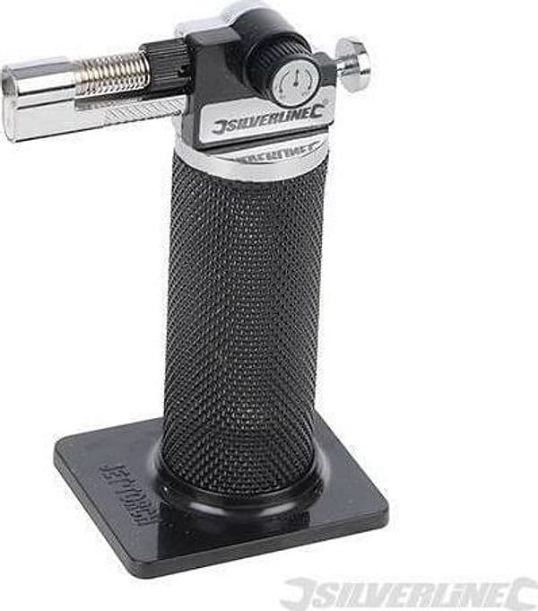 Torcia saldatore butano a gas ricaricabile 1300° C Silverline portatile in Torce-lanterne Eternal Brico - Ariano Irpino, commercioVirtuoso.it
