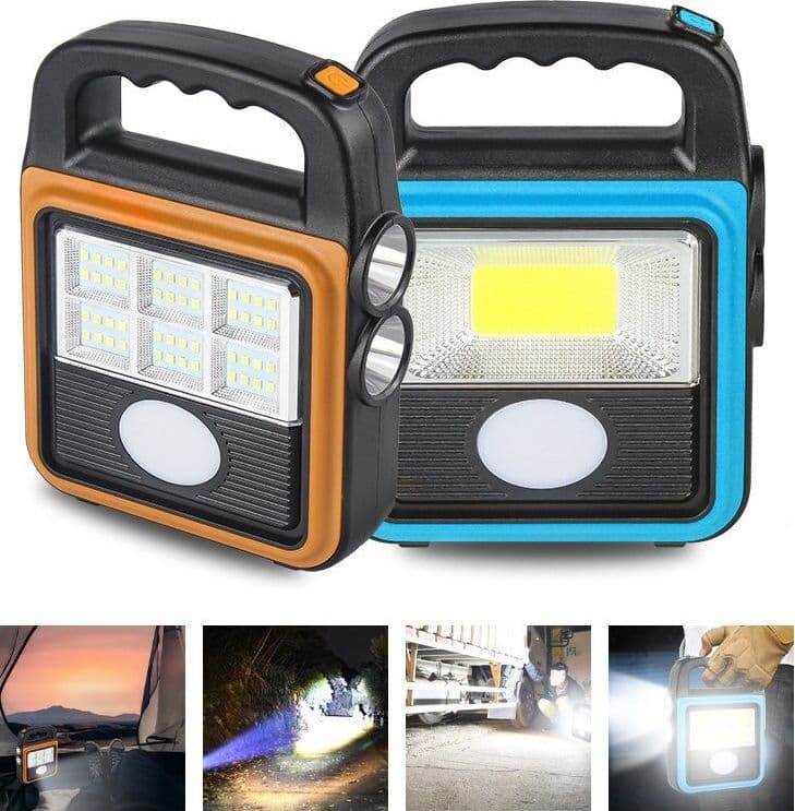Torcia Solare Portatile Multifunzione Ricaricabile Lanterna Da Campeggio Ip65 Casa, arredamento e bricolage > Bricolage e fai da te > Torce Trade Shop italia - Napoli, Commerciovirtuoso.it