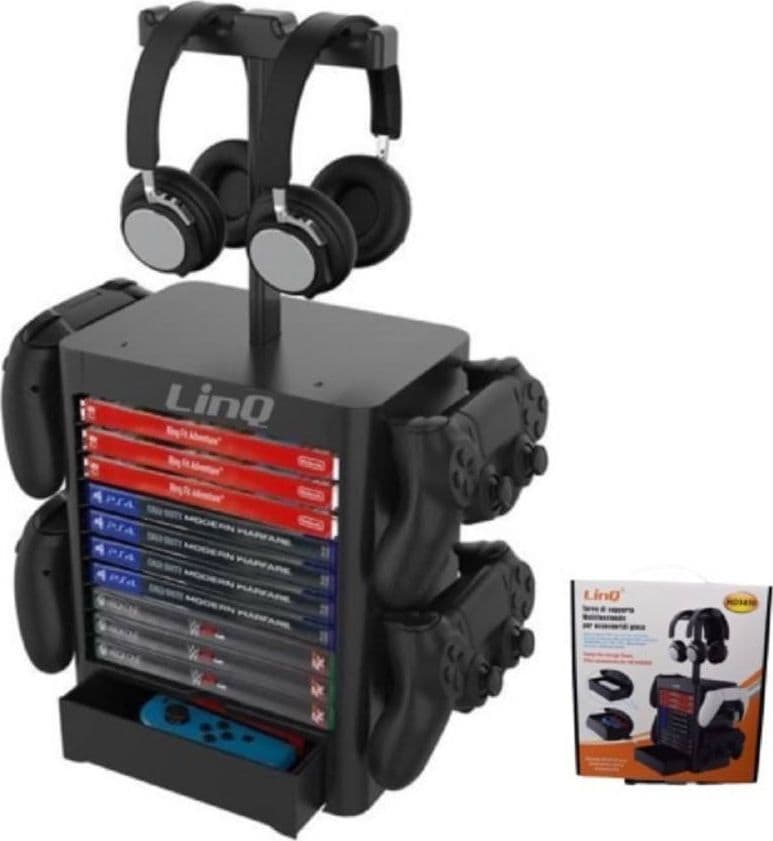 Torre Stand Supporto Multifunzione Controller Per Accessori Giochi Ps5 Hd3450 Videogiochi/Xbox One/Accessori/Batterie e caricabatterie/Caricabatterie Trade Shop italia - Napoli, Commerciovirtuoso.it