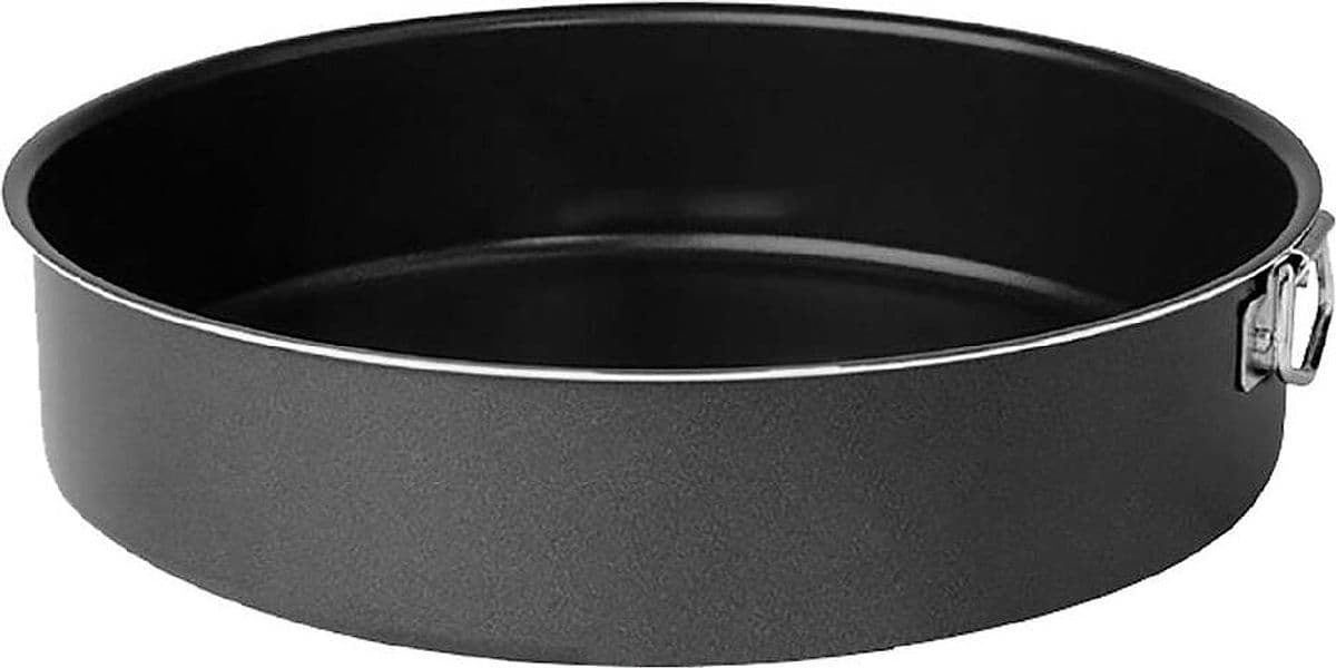 TORTIERA-TONDA-'BLACK-LINE'-Ø-cm.-22---h.6